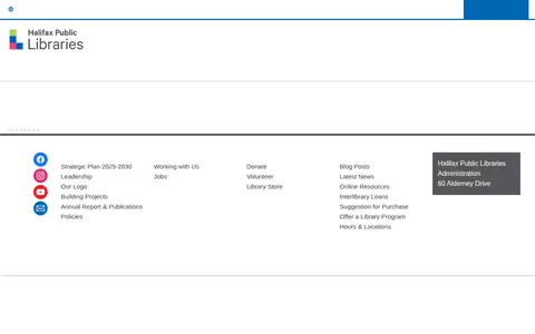 Preview of Halifax Public Libraries catalogue