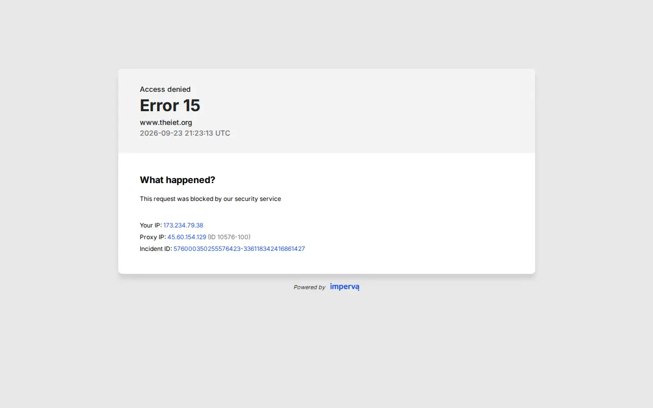 Inspec website preview
