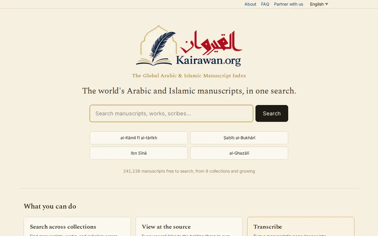 Kairawan website preview