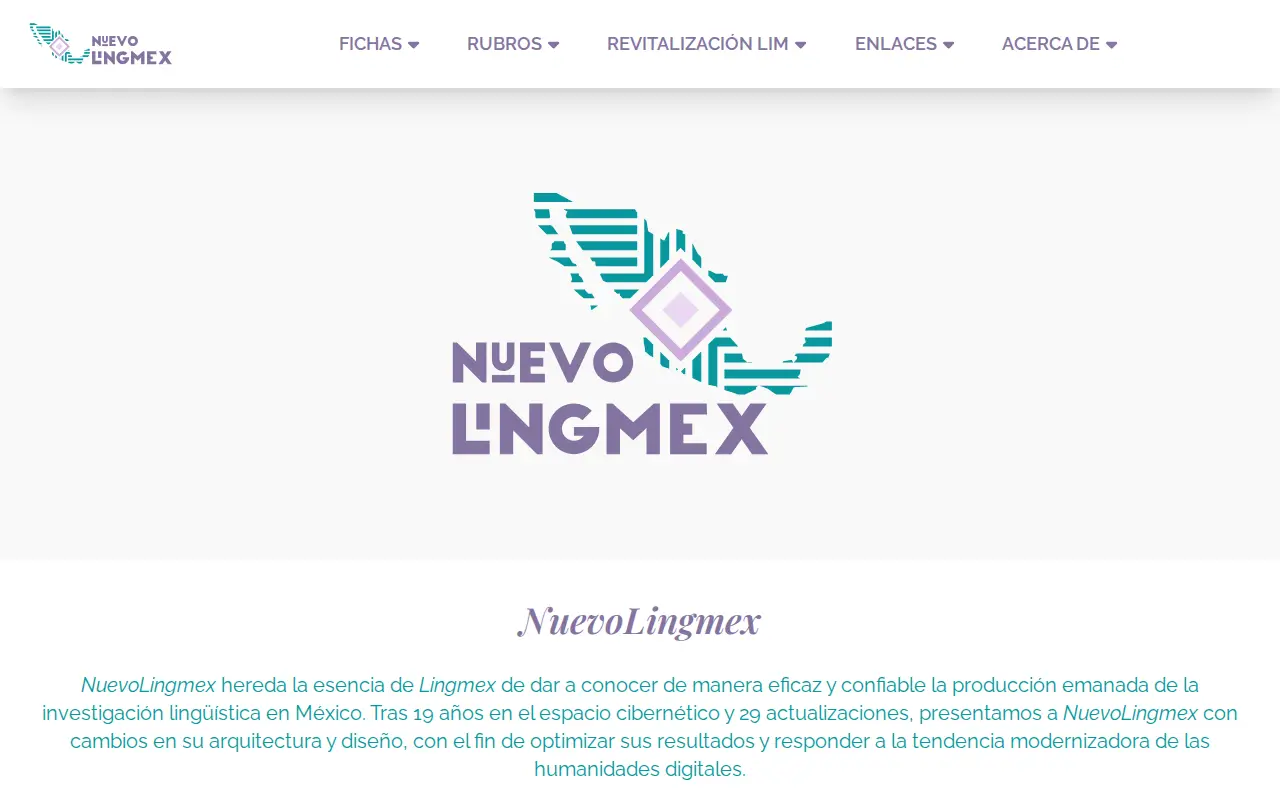 Lingmex website preview