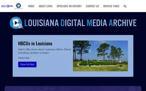 Preview of Louisiana Digital Media Archive