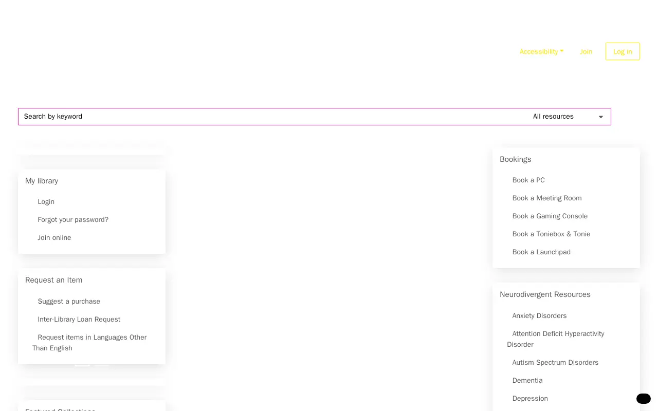 Mareeba Shire Library Catalogue website preview
