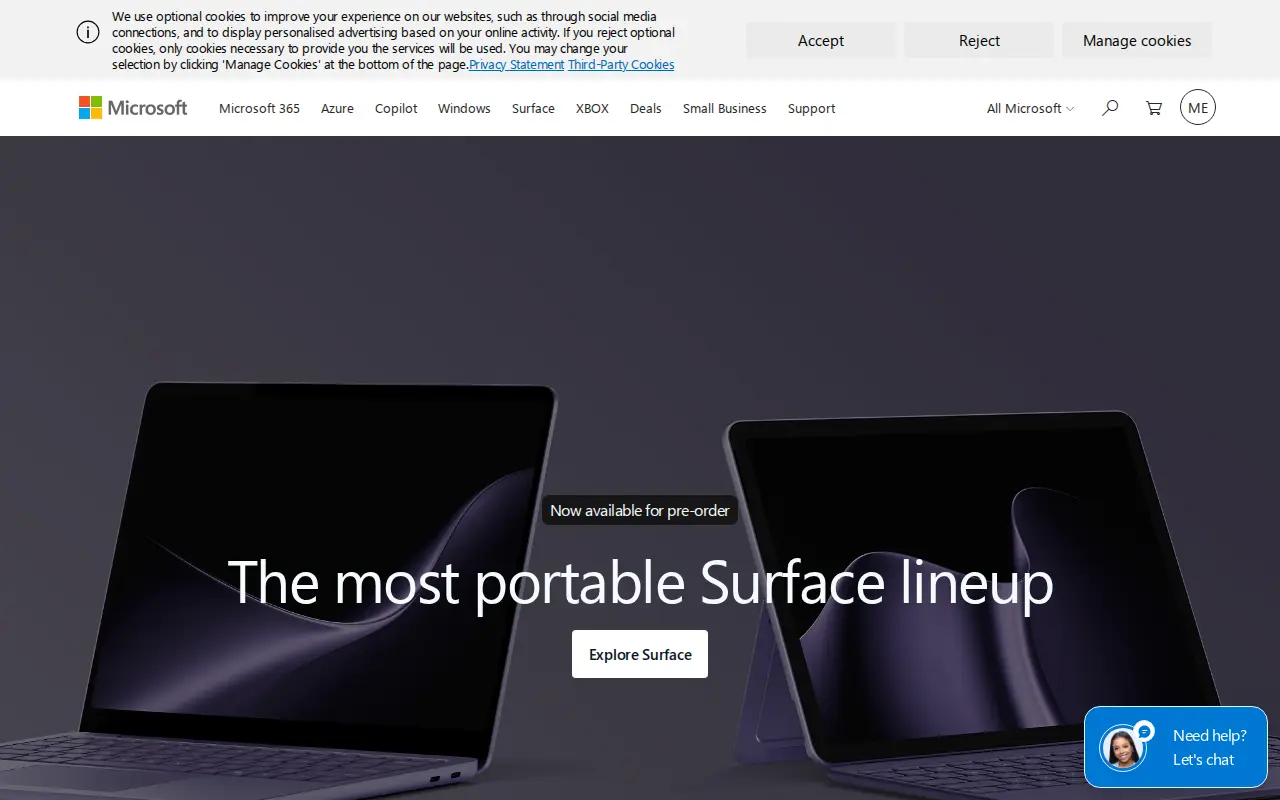 Microsoft Academic website preview