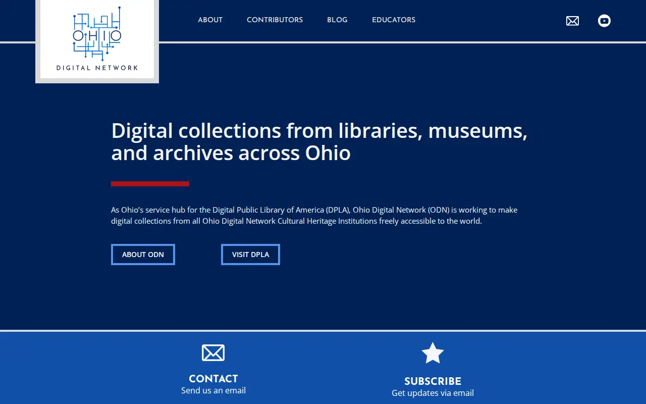 Ohio Digital Network website preview