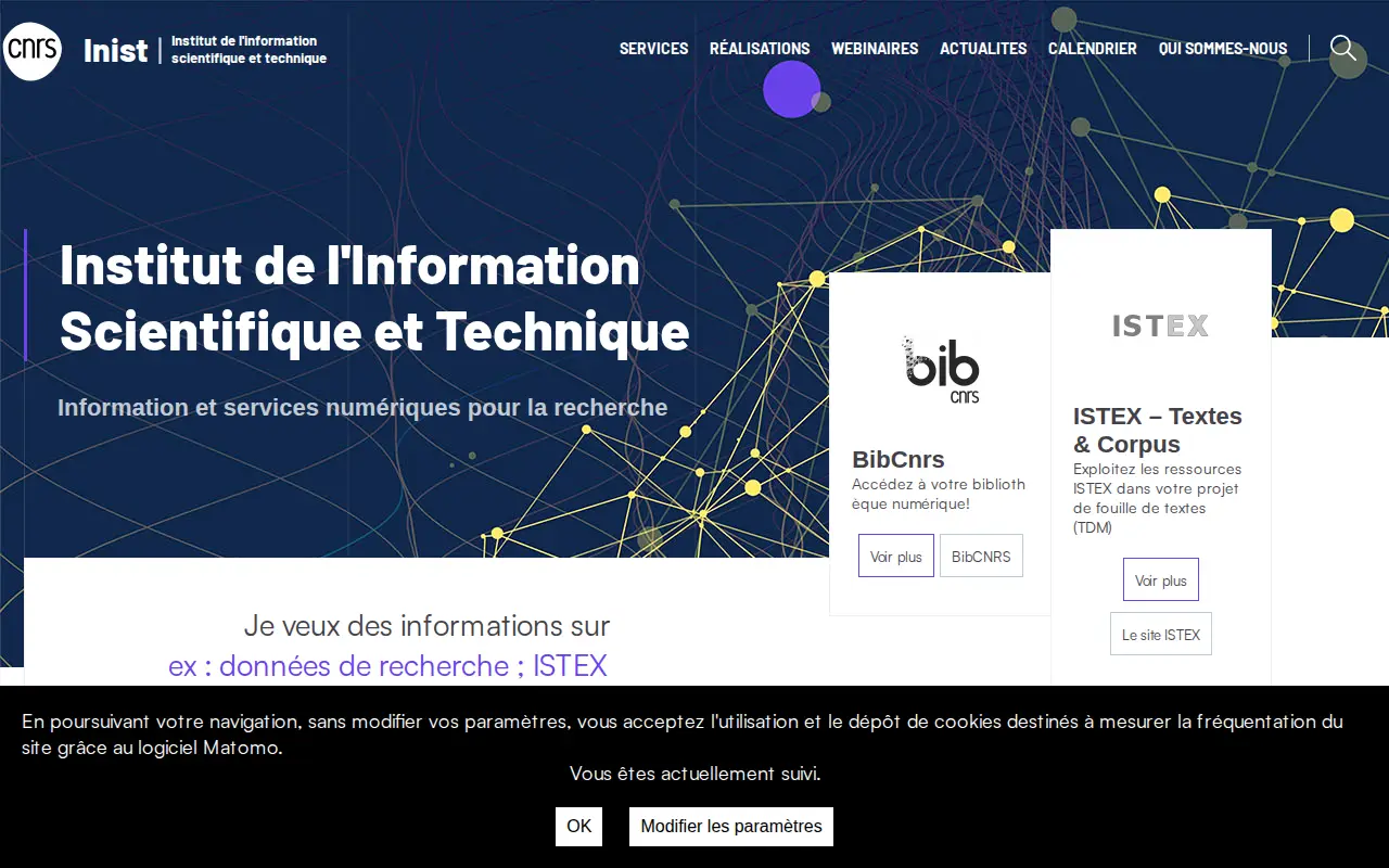PASCAL website preview