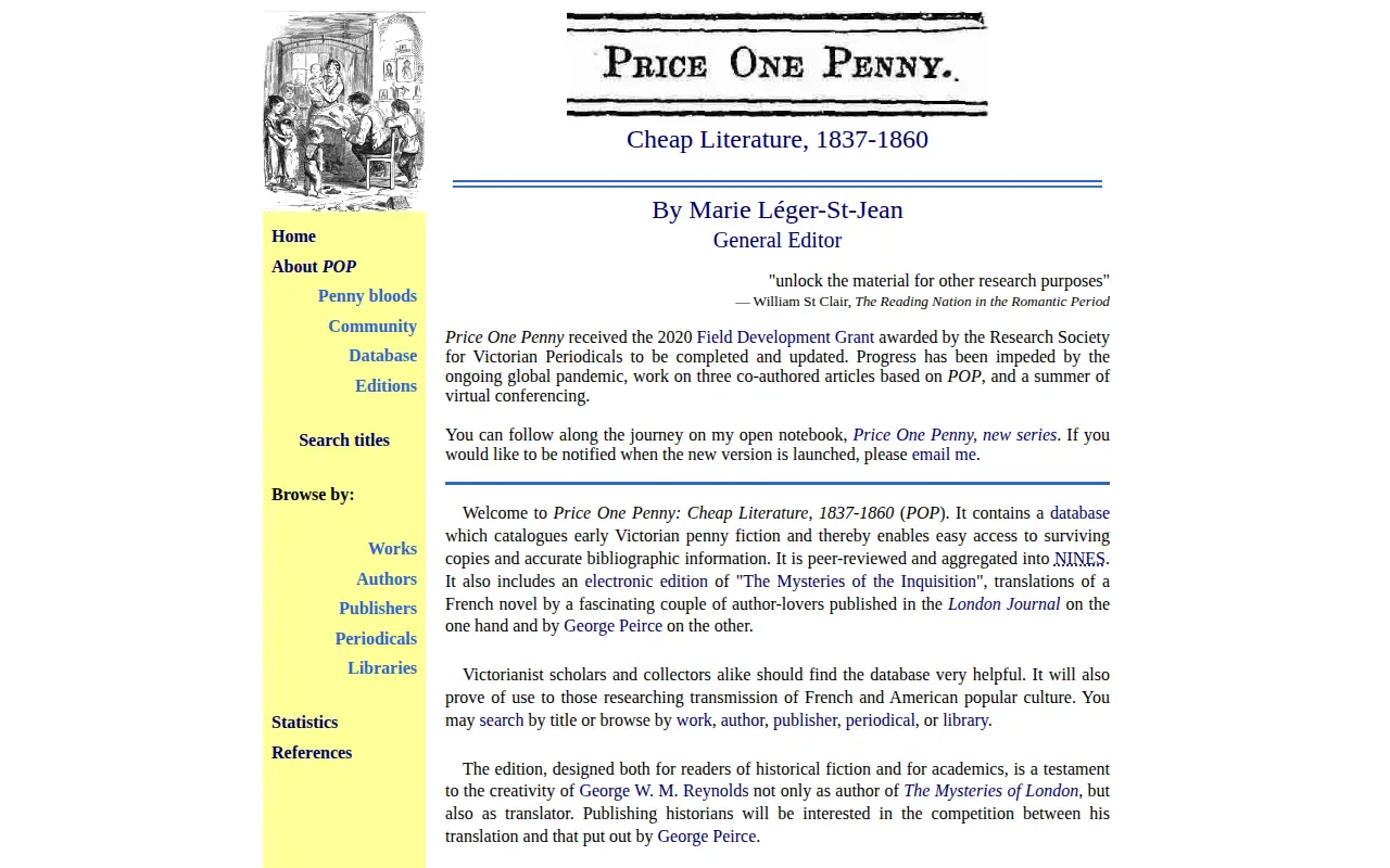 Price One Penny website preview