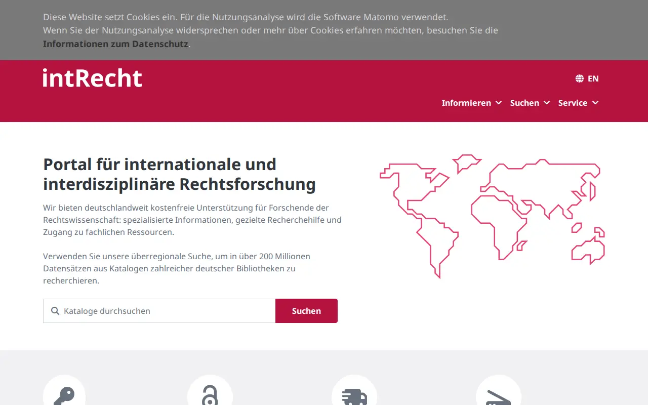 The Virtual Law Library website preview