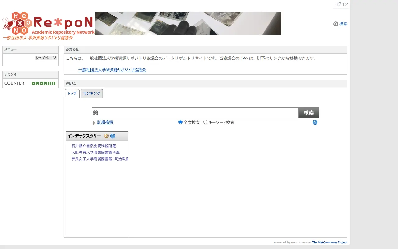 Wallchart Repository website preview