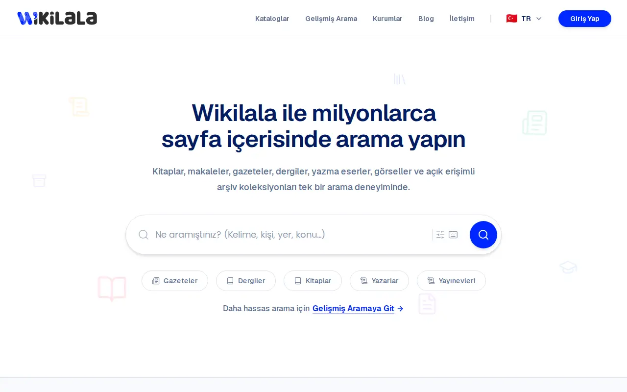 Wikilala website preview