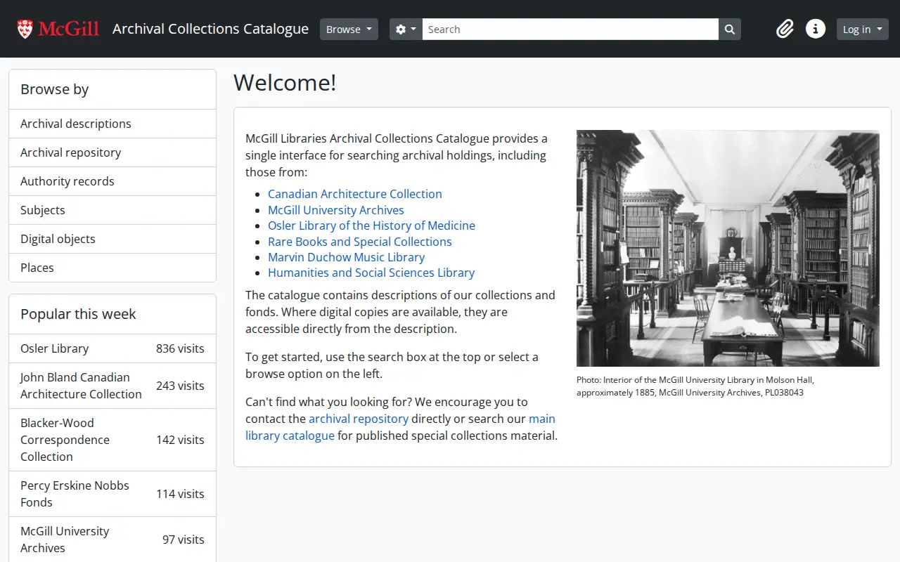 World War I Clippings Collection website preview