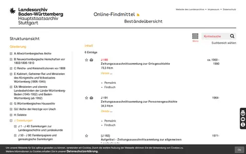 Preview of Zeitungsausschnittsammlung zur Ortsgeschichte