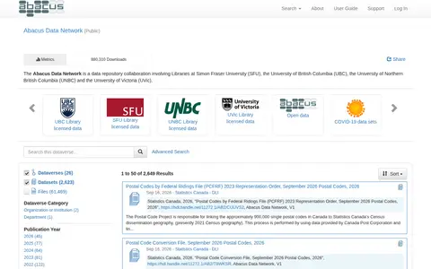 Preview of Abacus Data Network