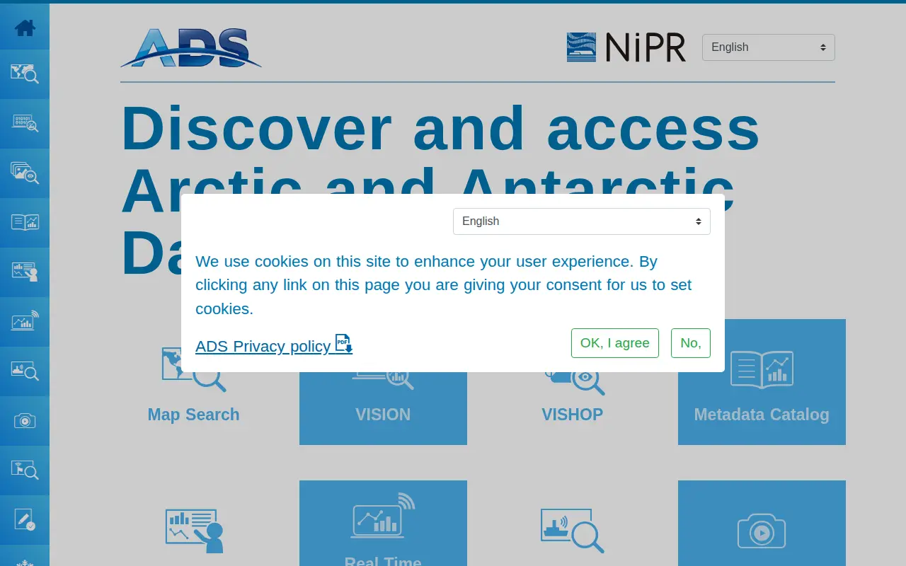 ADS website preview