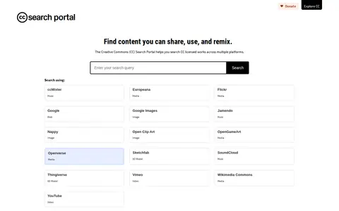 Preview of CC Search