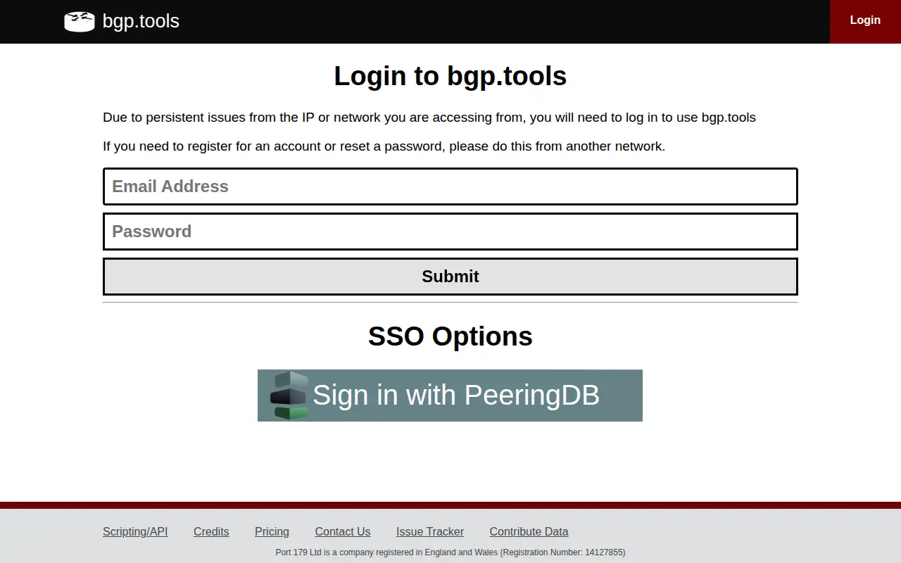 BGP.tools website preview