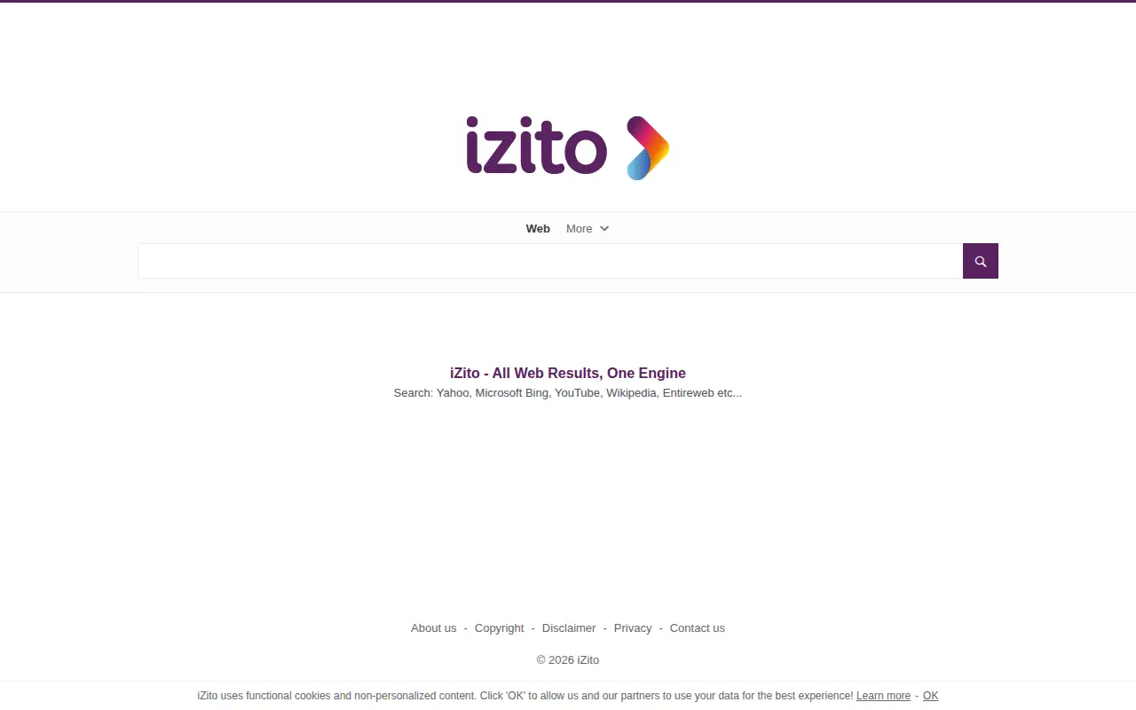 iZito website preview