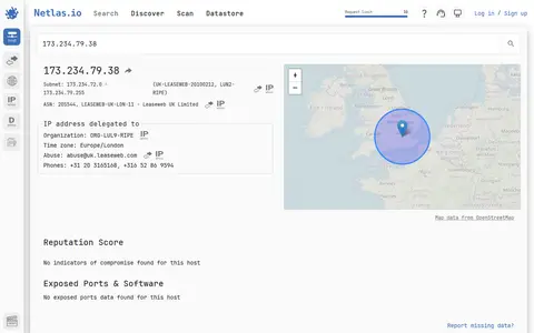 Preview of Netlas.io