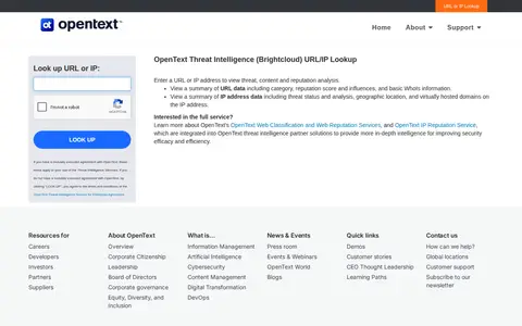 Preview of BrightCloud