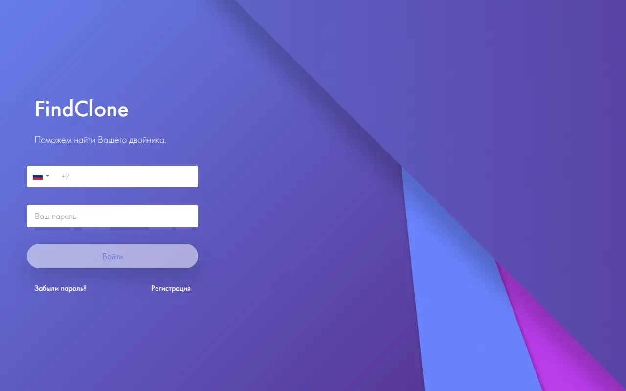 Findclone website preview