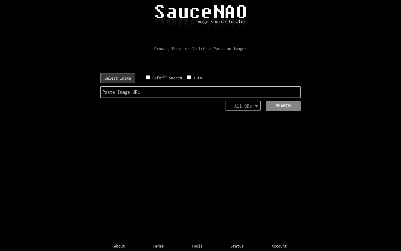 SauceNao website preview