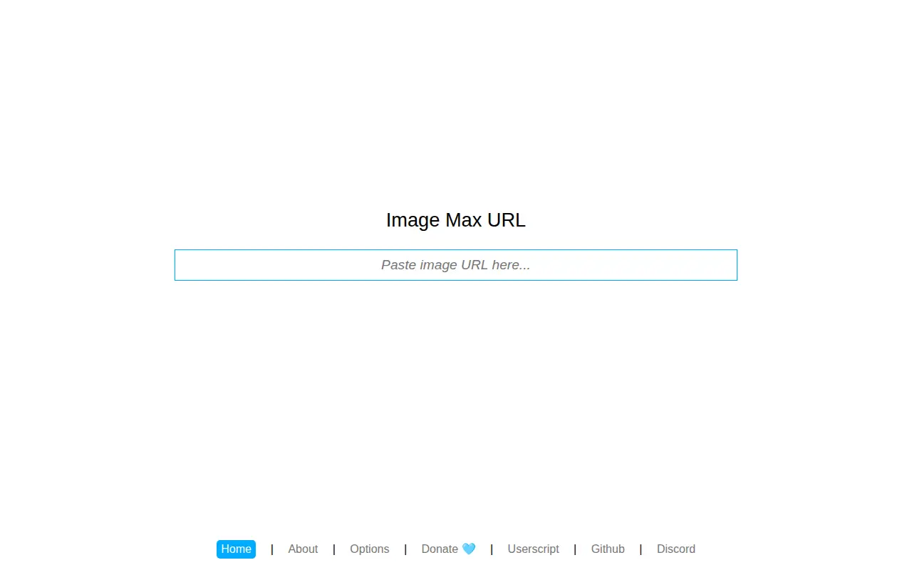 MaxURL website preview