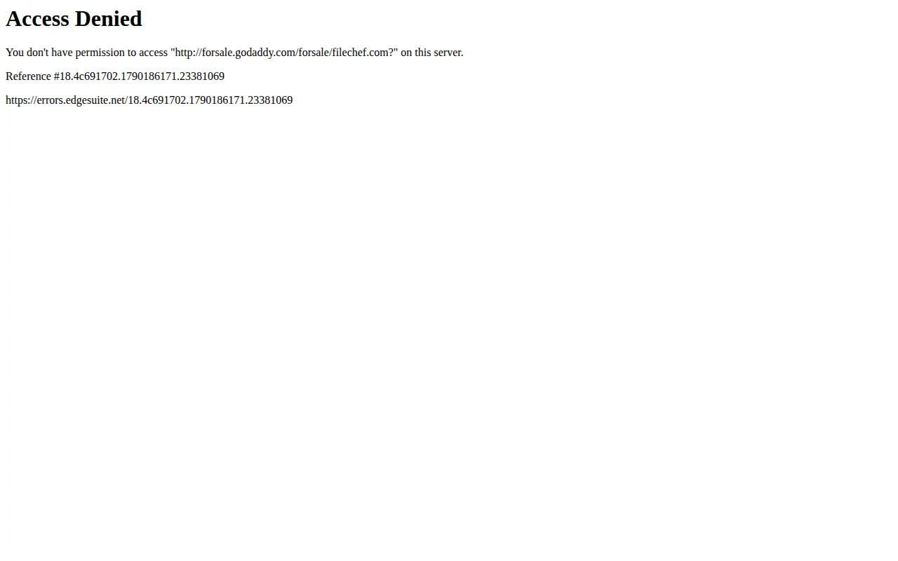 Filechef.com website preview