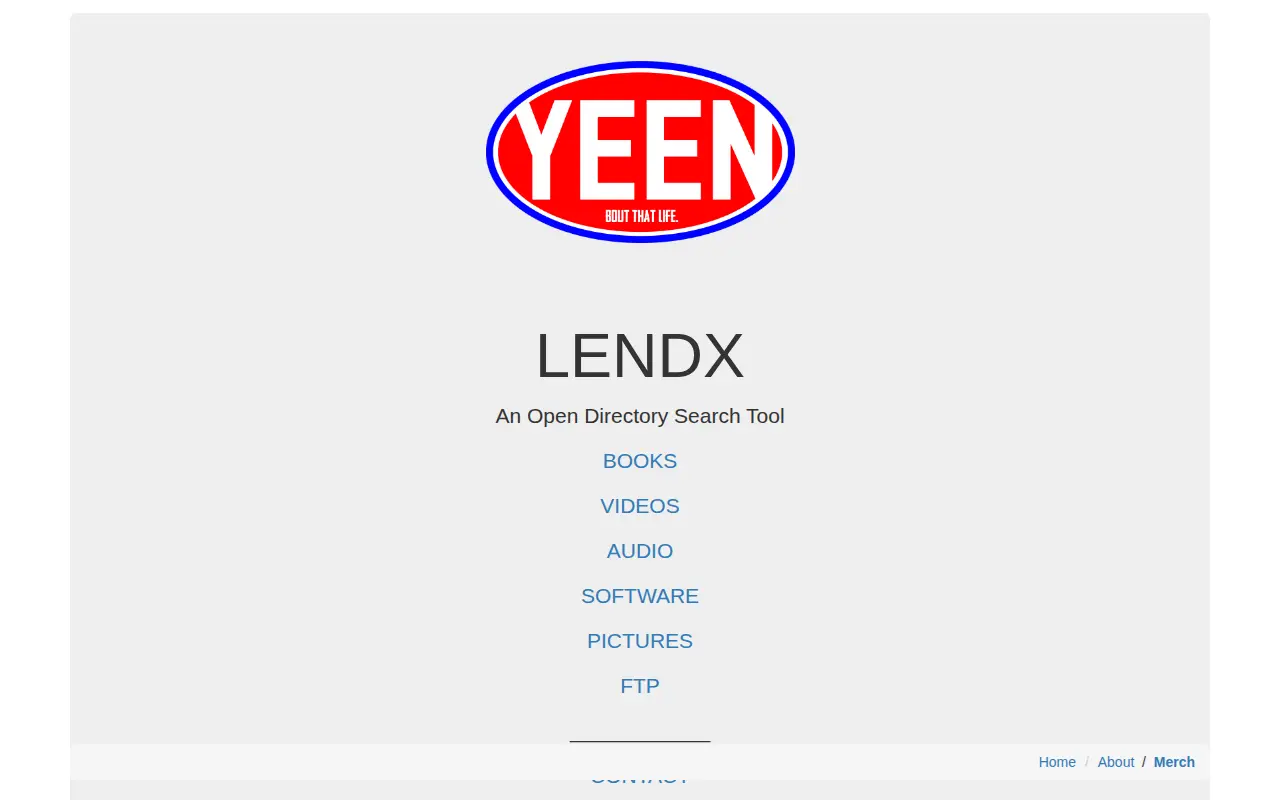 LENDX website preview
