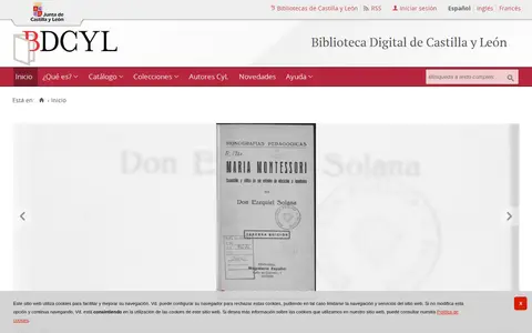 Preview of Biblioteca Digital de Castilla y León