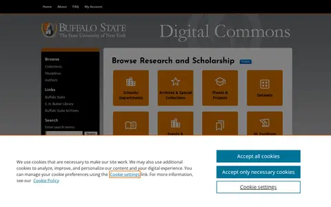 Preview of Digital Commons @ Buffalo State
