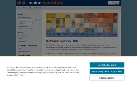 Preview of Digital Maine Repository