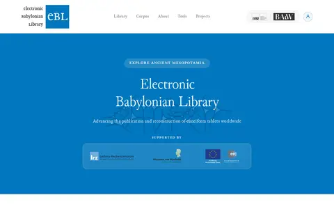 Preview of Electronic Babylonian Library